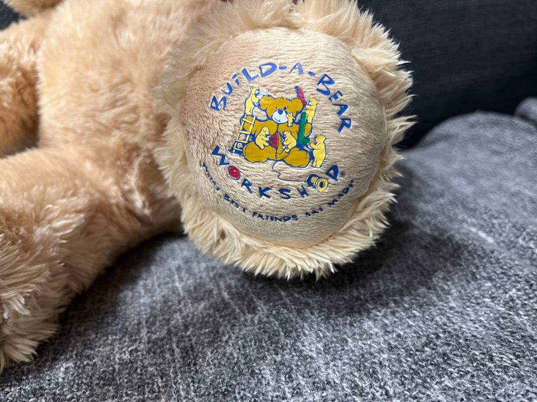 【レア】ビルドアベアワークショップ ラッテテディ  テディベア ぬいぐるみ