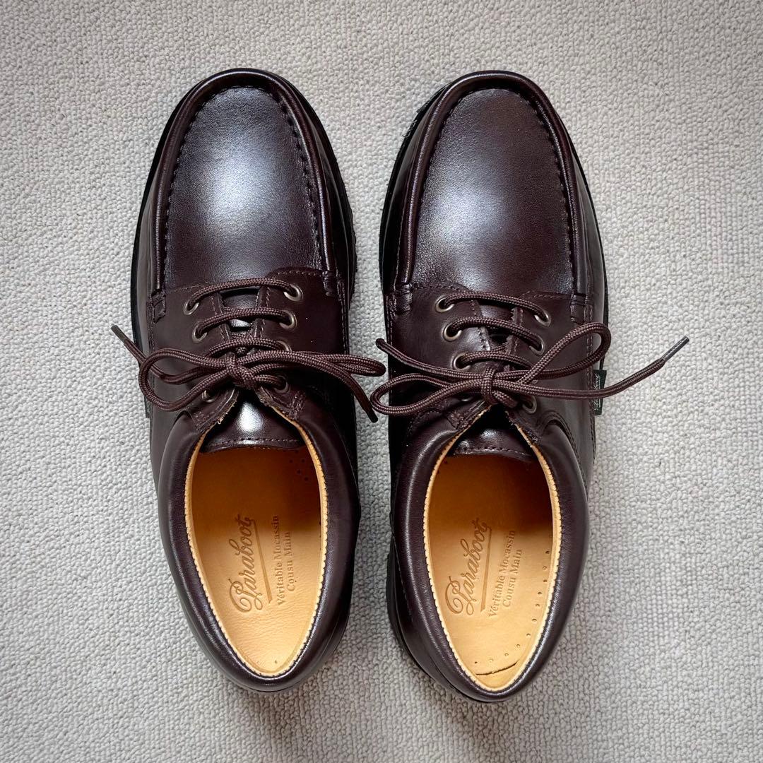 靴 Paraboot THIERS/SPORT MARRON-KENYA UK8