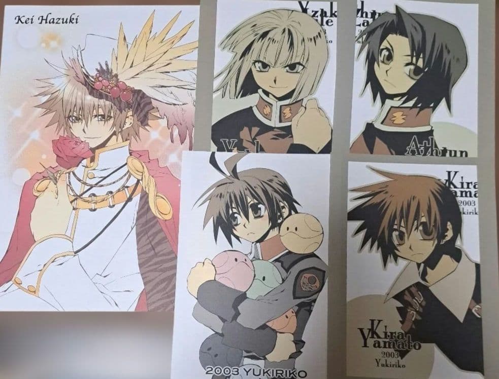 お値引★ 湯キリコ 同人便箋 47枚セット おまけ付き 雪リコ