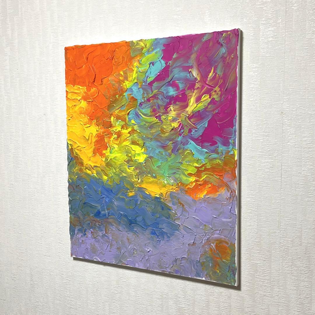 F20 大型サイズ テクスチャーアート パネルアート 現代アート 抽象画