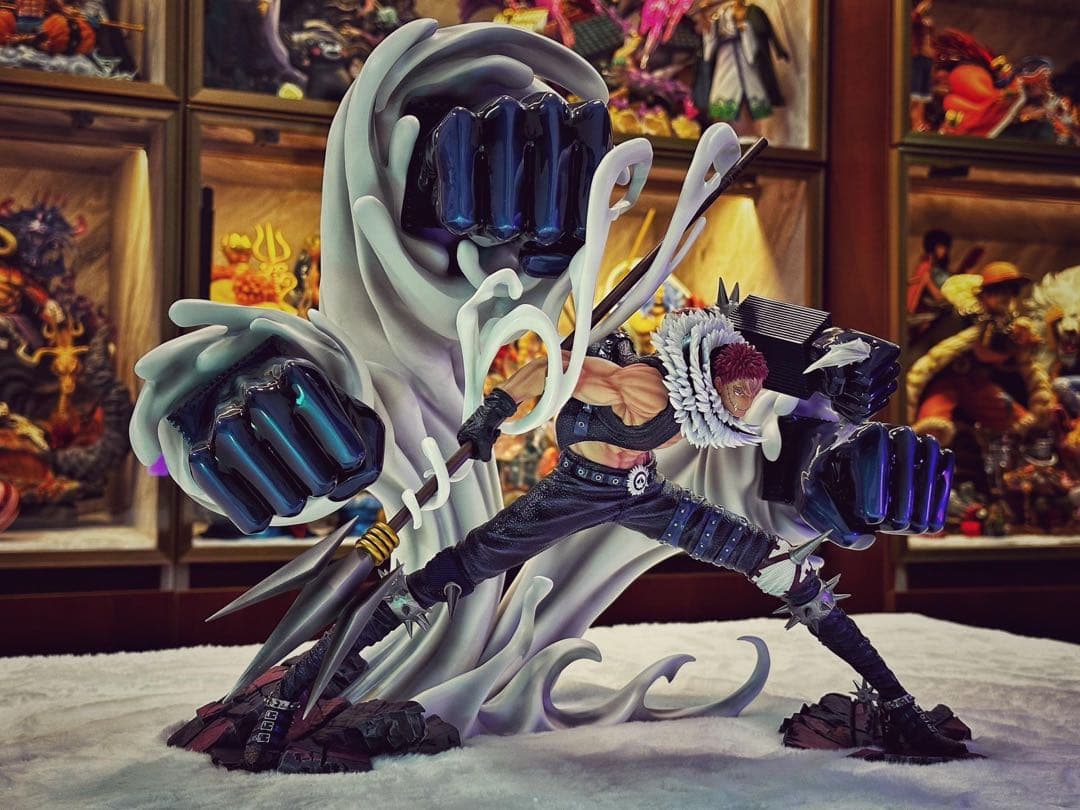 ワンピース カタクリ フィギュア 塗装済み完成品 ガレージキット