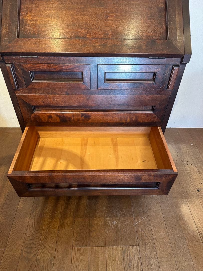 松本民芸家具 高山式ビューロー 机 引き出し 箪笥