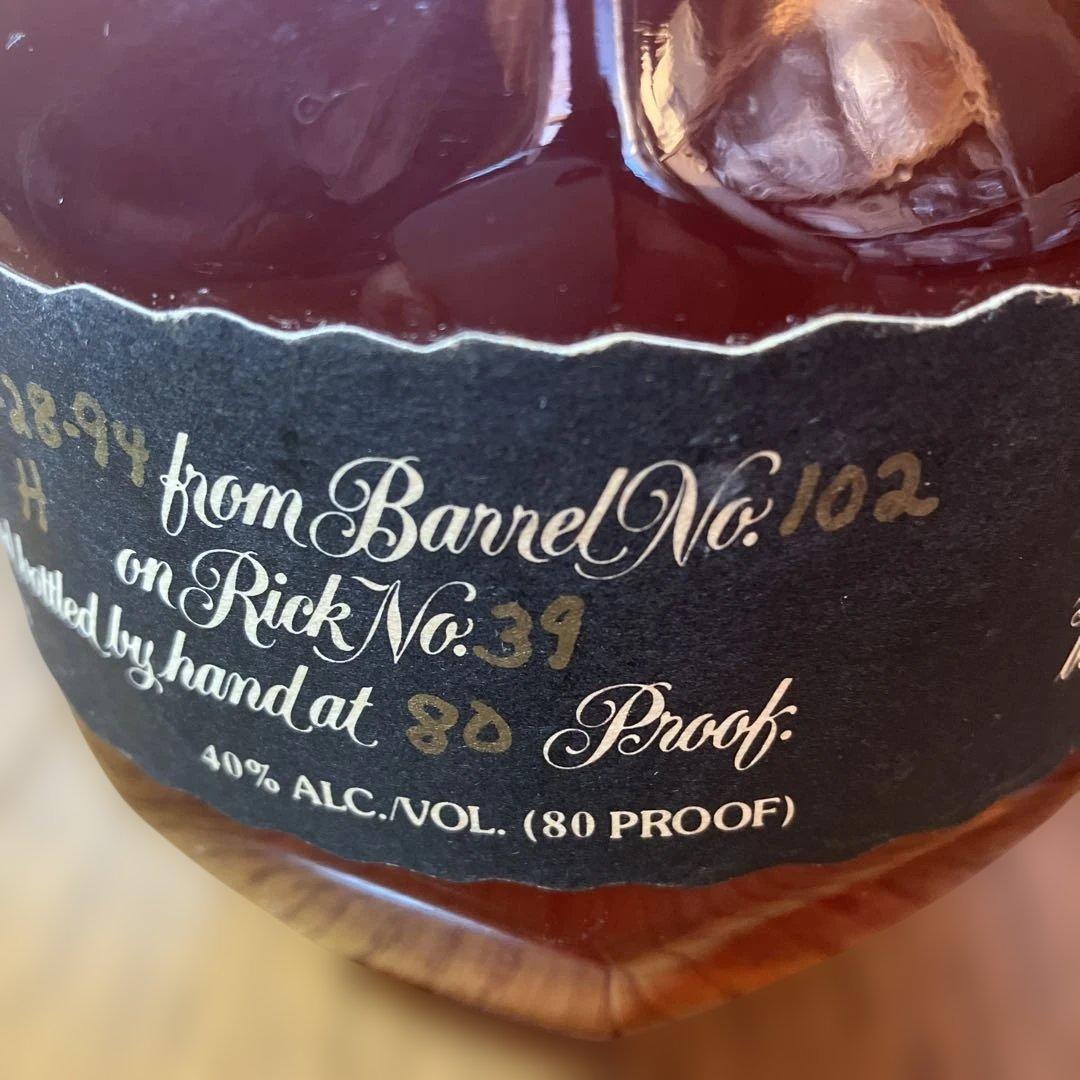 Blanton's ブラントン バーボン 2003年，ブラック 1994年セット