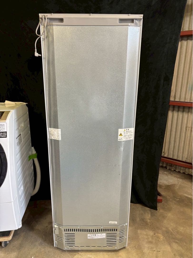 AQUA 冷蔵庫 AQR-H36(W) 2017年製 355L 右開き