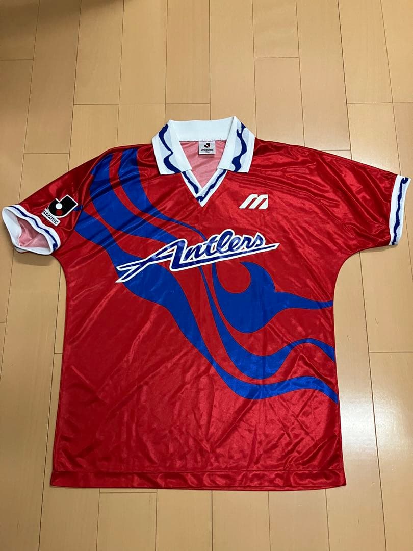 鹿島アントラーズ 初代 ユニフォーム サッカー Jリーグ ミズノ - メルカリ