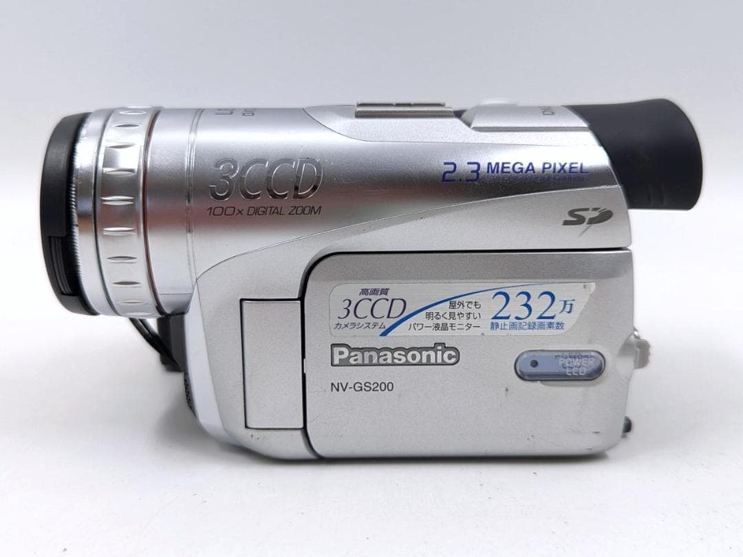 miniDVのダビングに！ Panasonicビデオカメラ NV-GS200 2