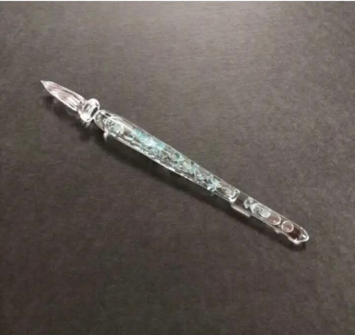 オンライン ガラス工房 まつぼっくり ガラスペン ストームグラス＋