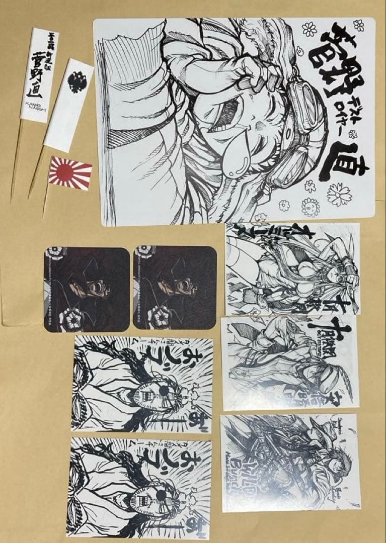 ドリフターズ DRIFTERS 平野耕太描き下ろし特典等 グッズまとめ