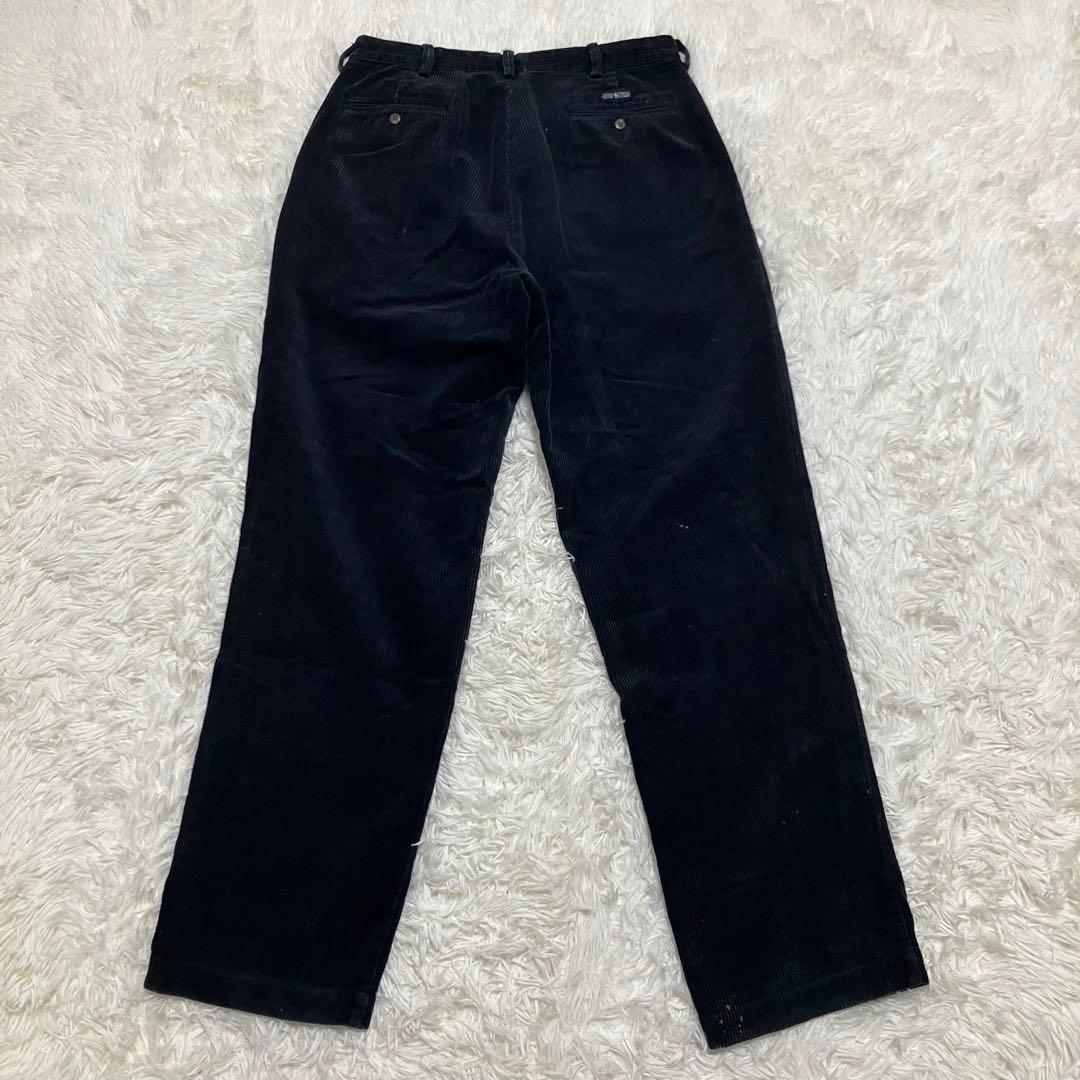 Polo By Ralph Lauren ツータック コーデュロイ パンツ BK