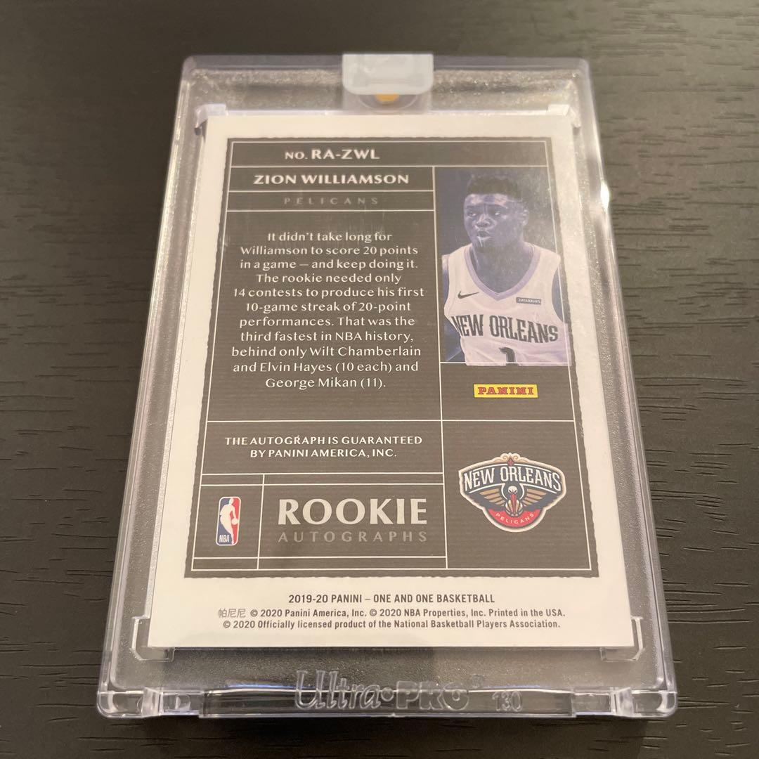 zion ザイオン ルーキーカード 直筆サインカード 世界99枚限定