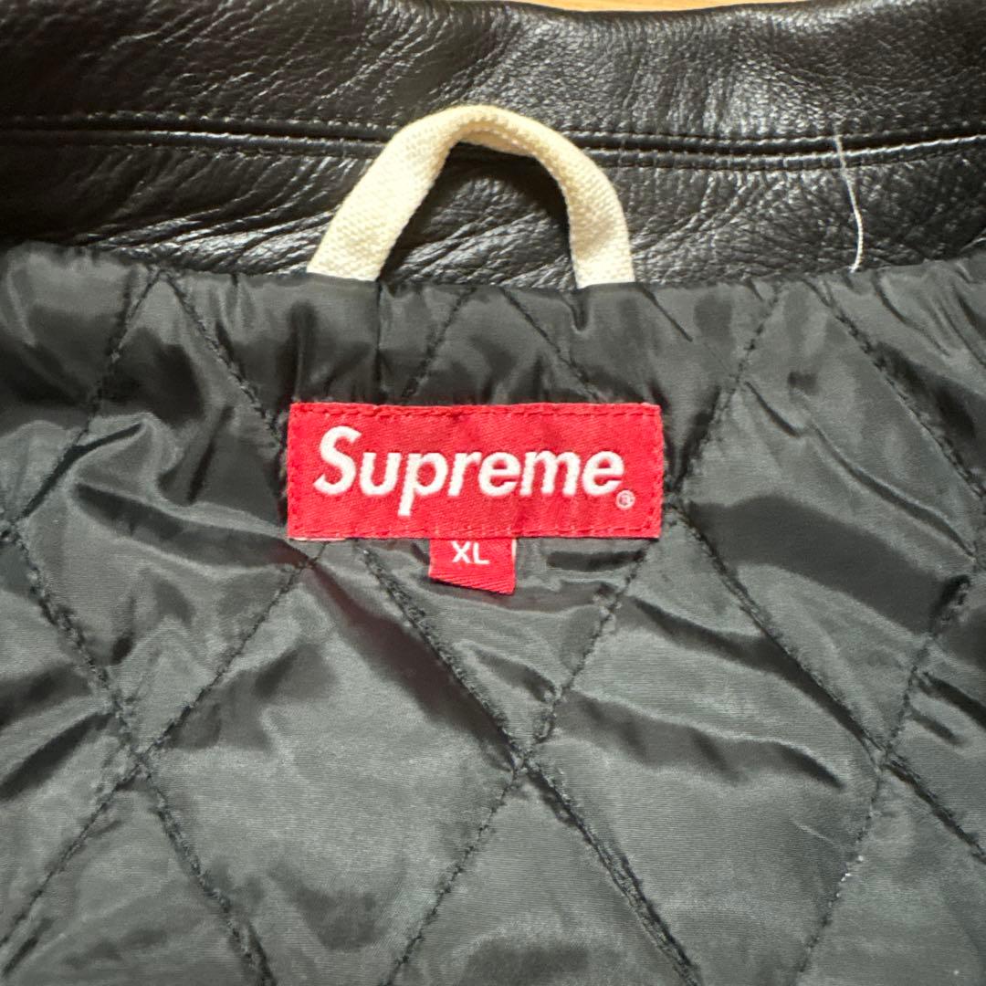 ジャケット・アウター Supreme Leather Collar Work Jacket