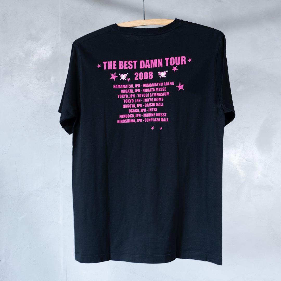 アヴリル・ラヴィーン Tシャツ レア 黒 M used アヴリル・ラヴィーン T