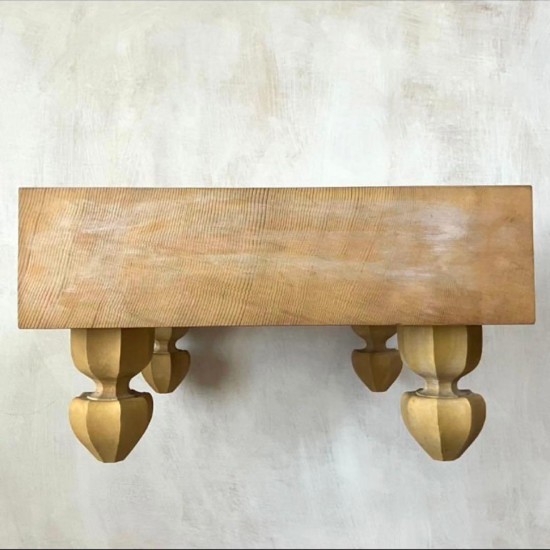 高級碁盤★天地柾目？ へそ有り 脚付き★木製★メルカリ便送料込み