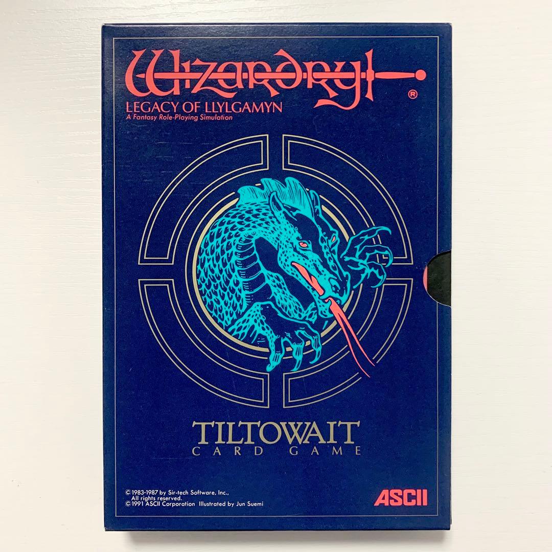 ウィザードリィ カードゲーム ティルトウェイト Wizardry