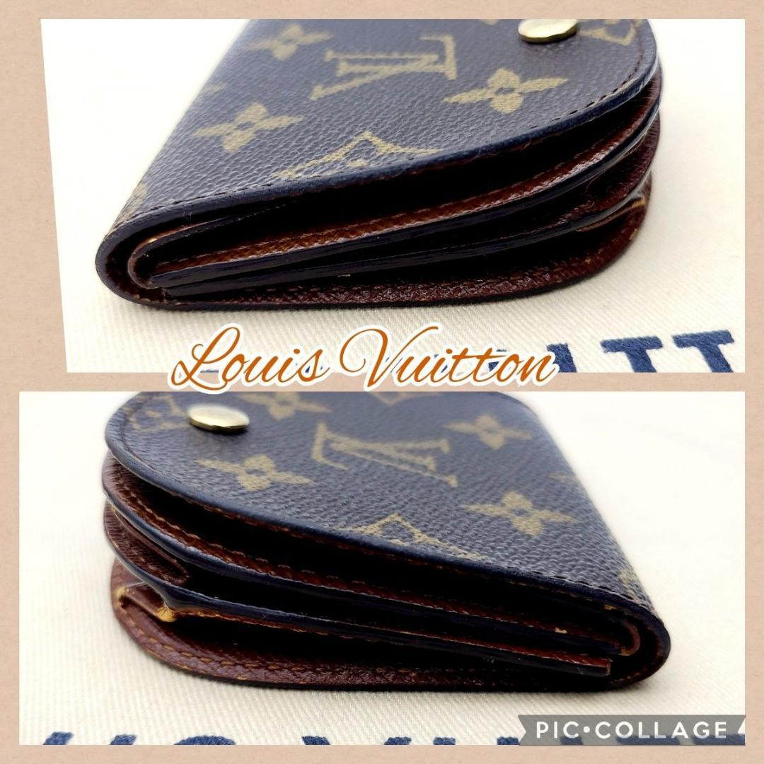 美品 ルイヴィトン ケース モノグラム M61970 ポルトモネ グゼ