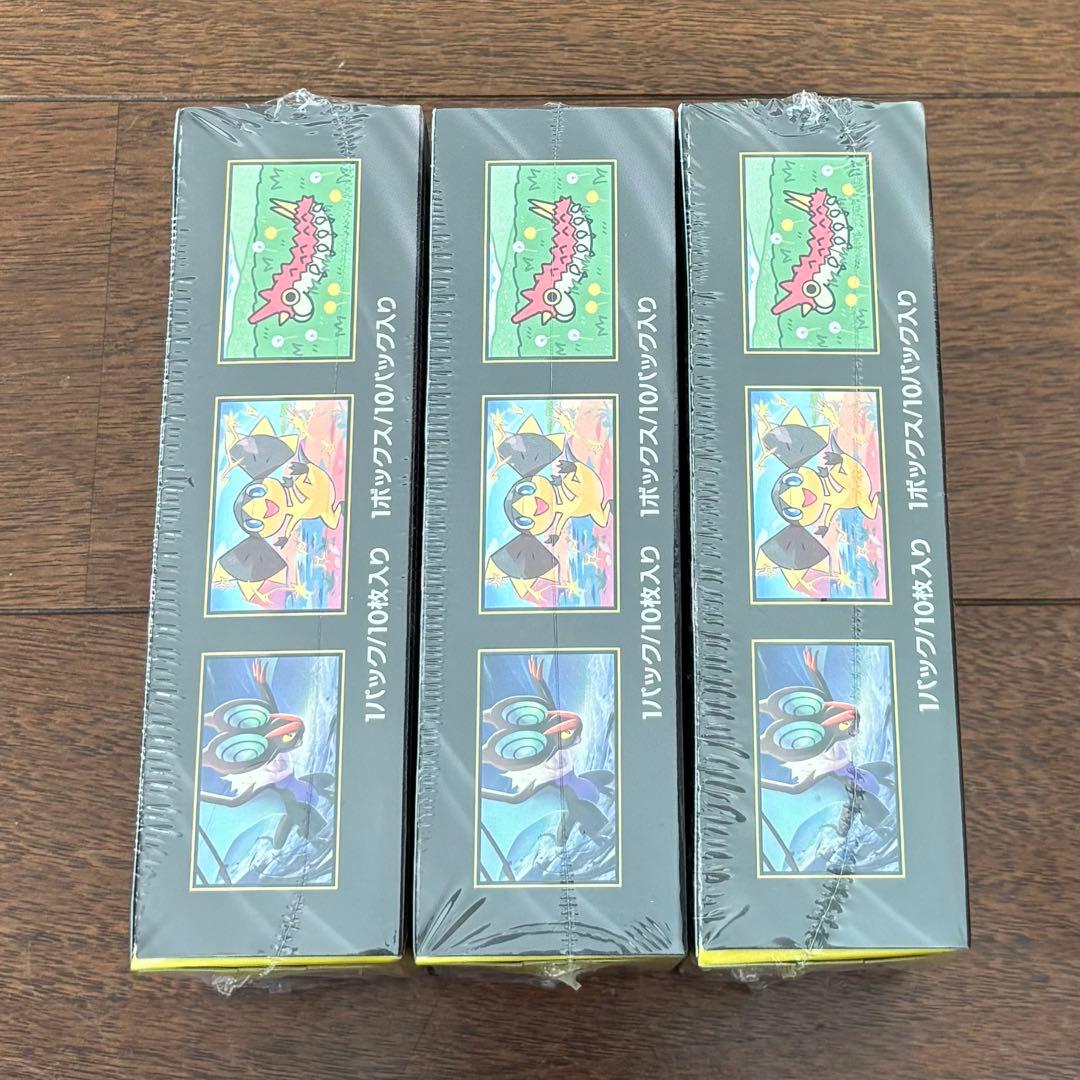 ポケモンカード　未開封box シュリンク付き　megaドリームex 3box