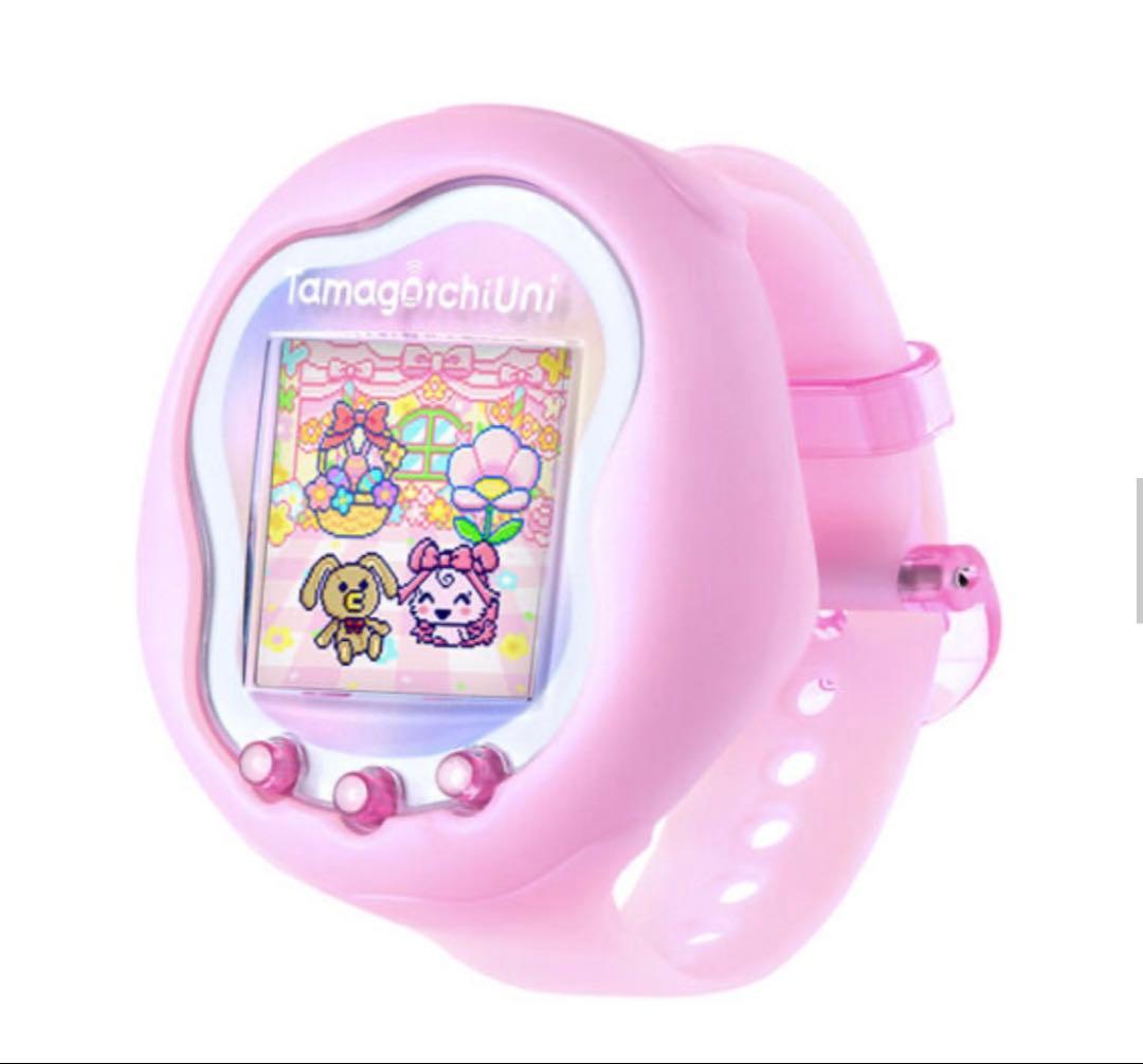 たまごっちTamagotchi Uni Aurora Pink White
