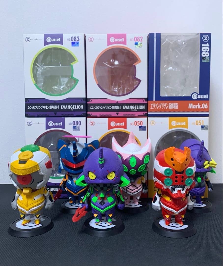 cutie1 エヴァ 6体セット キューティ1 エヴァンゲリオン Cutie1 Evangelion Evangelion Test Type-01 By Prime 1 Studio