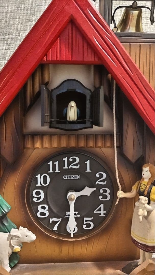 シチズン 鳩時計 ヴィンテージ稼動品 4MJ650-0