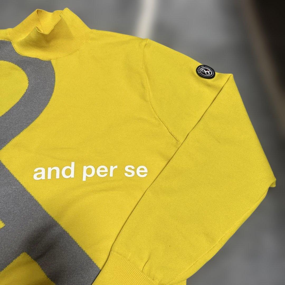 ゴルフウェアand per se ソリストヒート袖防風