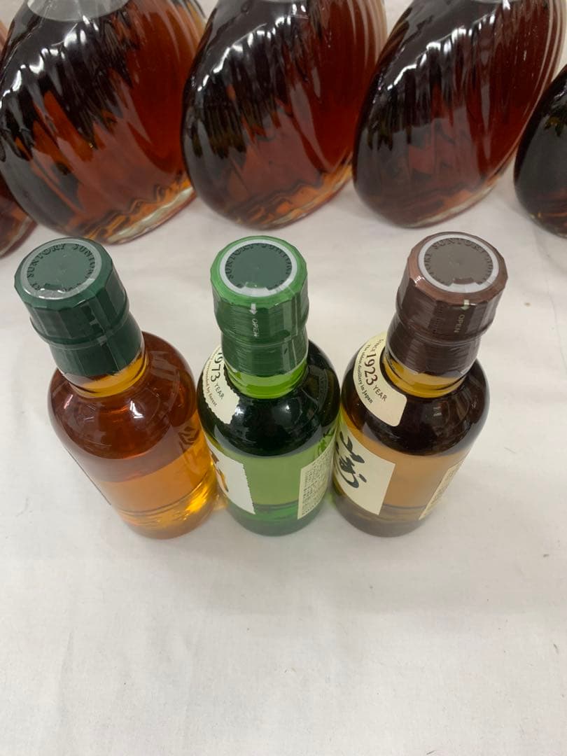 SUNTORY サントリーウイスキー山崎 白州 白州蒸留所限定 3本セット