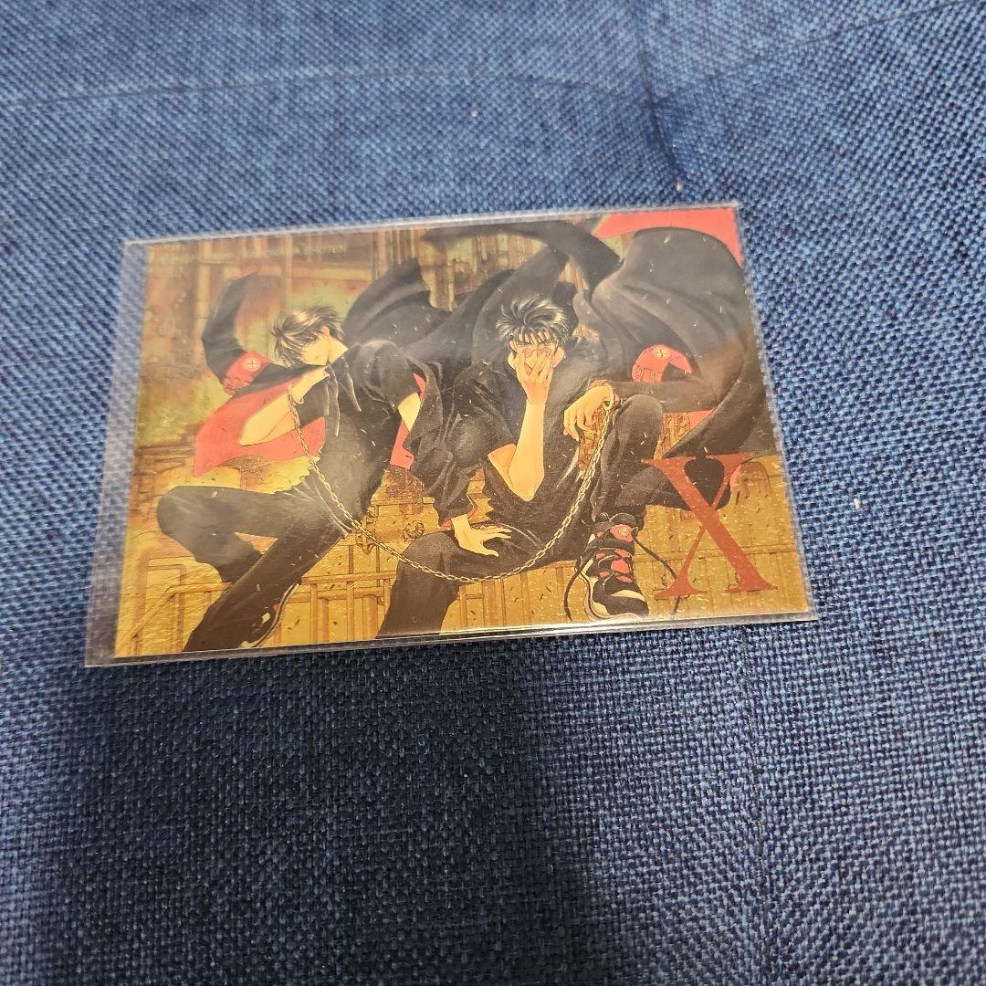 CLAMP X トレカ スペシャルゴールドカードno.1 神威＆封真 90 CLAMP X