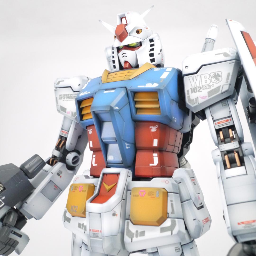 ガンプラ MG ガンダム Ver3.0 全塗装 完成品