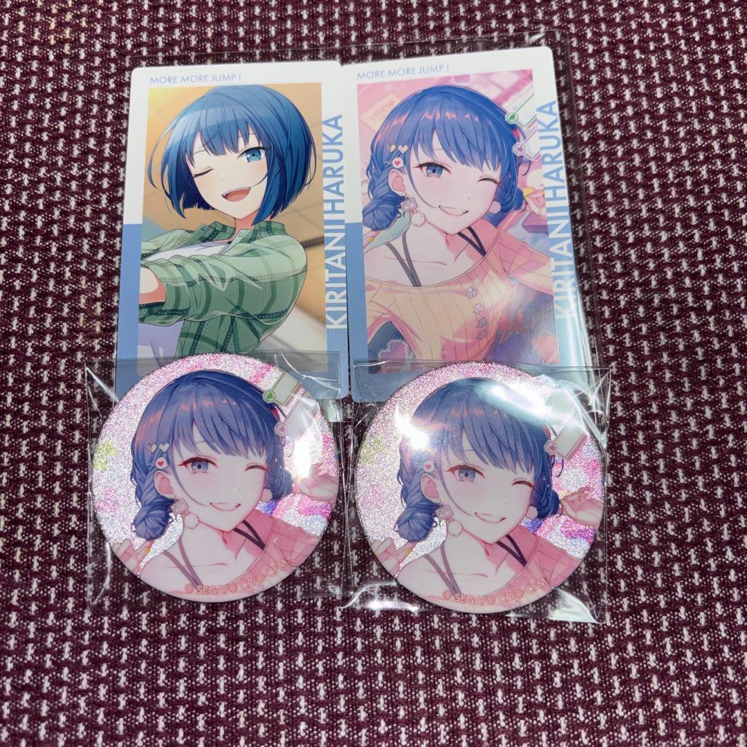 プロセカ 桐谷遥 46b グリッター缶バッジ 23C エピカ - メルカリ