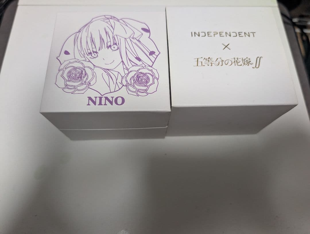 independen× 五等分の花嫁NINO 限定時計　98/200