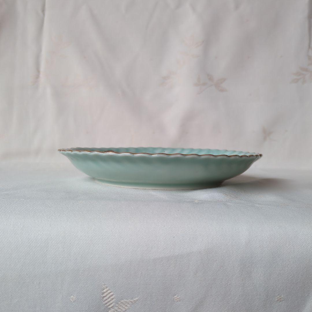 古伊万里 七寸皿 ① 色絵 青磁 菊文様 江戸期 - メルカリ