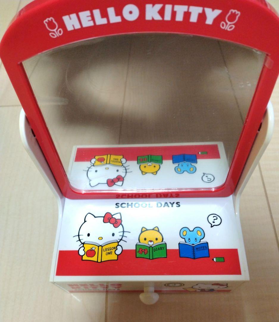 ハローキティ コスメボックス ミニドレッサー オルゴールジュエリー