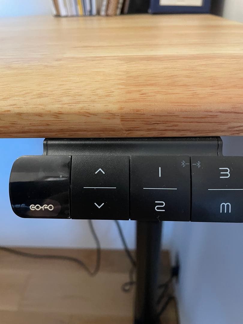 びす　木製パソコンデスクCOFO 高さ調整機能付き