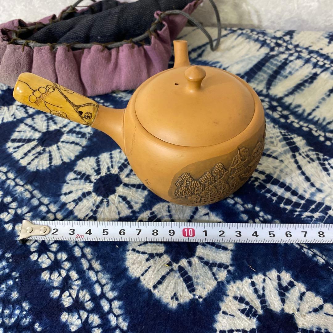 金剛山 芳石刀 勝石 急須 煎茶道具