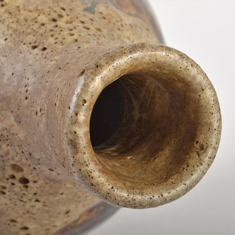 唐津焼　古唐津　徳利瓶　時代箱付　M　R7090