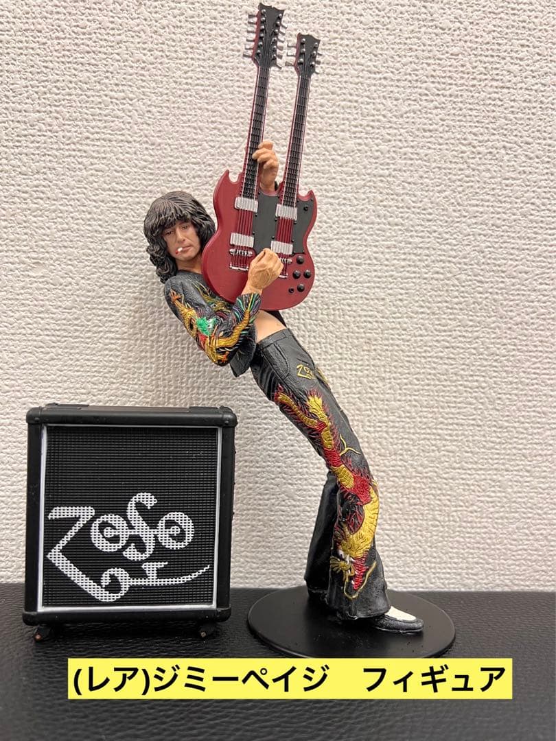 Jimmy Page フィギュア Jimmy Page アクションフィギュア ジミーペイジ