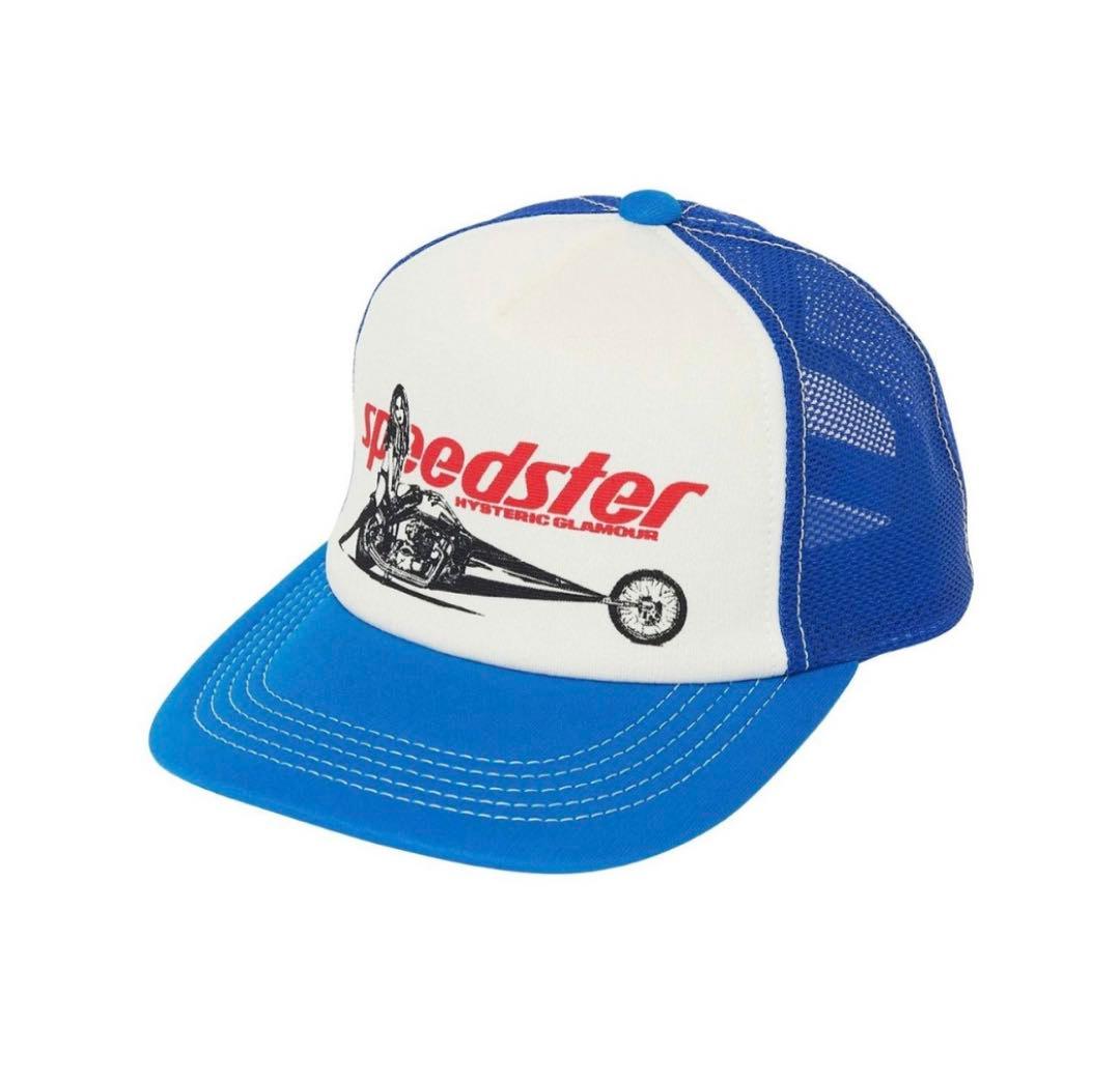 正規品】ヒステリックグラマー✨SPEED STER メッシュキャップ 黒