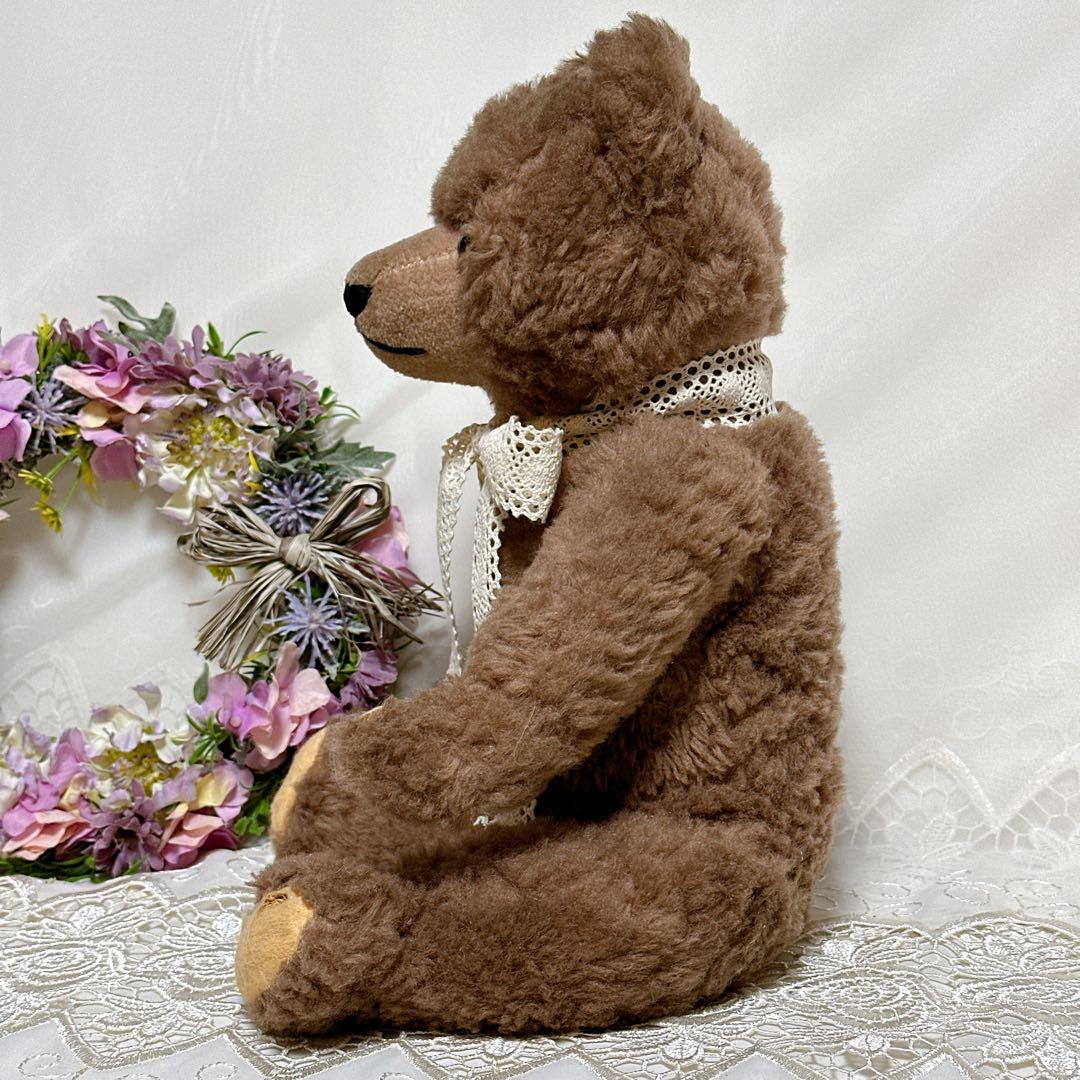 まんまる君 様❤️大きめ　ブラウンドイツベア❤️ アンティークベア　テディベア