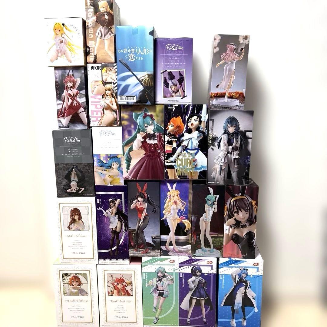 美少女フィギュア まとめ売り⑮五等分の花嫁 あおぎり高校 NIKKE等【23体】