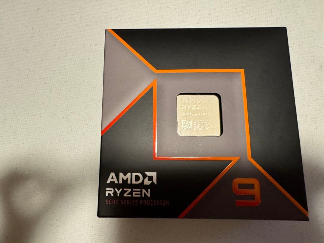 AMD Ryzen 9 9950x CPU 本体 Hands On with the AMD Ryzen 9 9950X 
