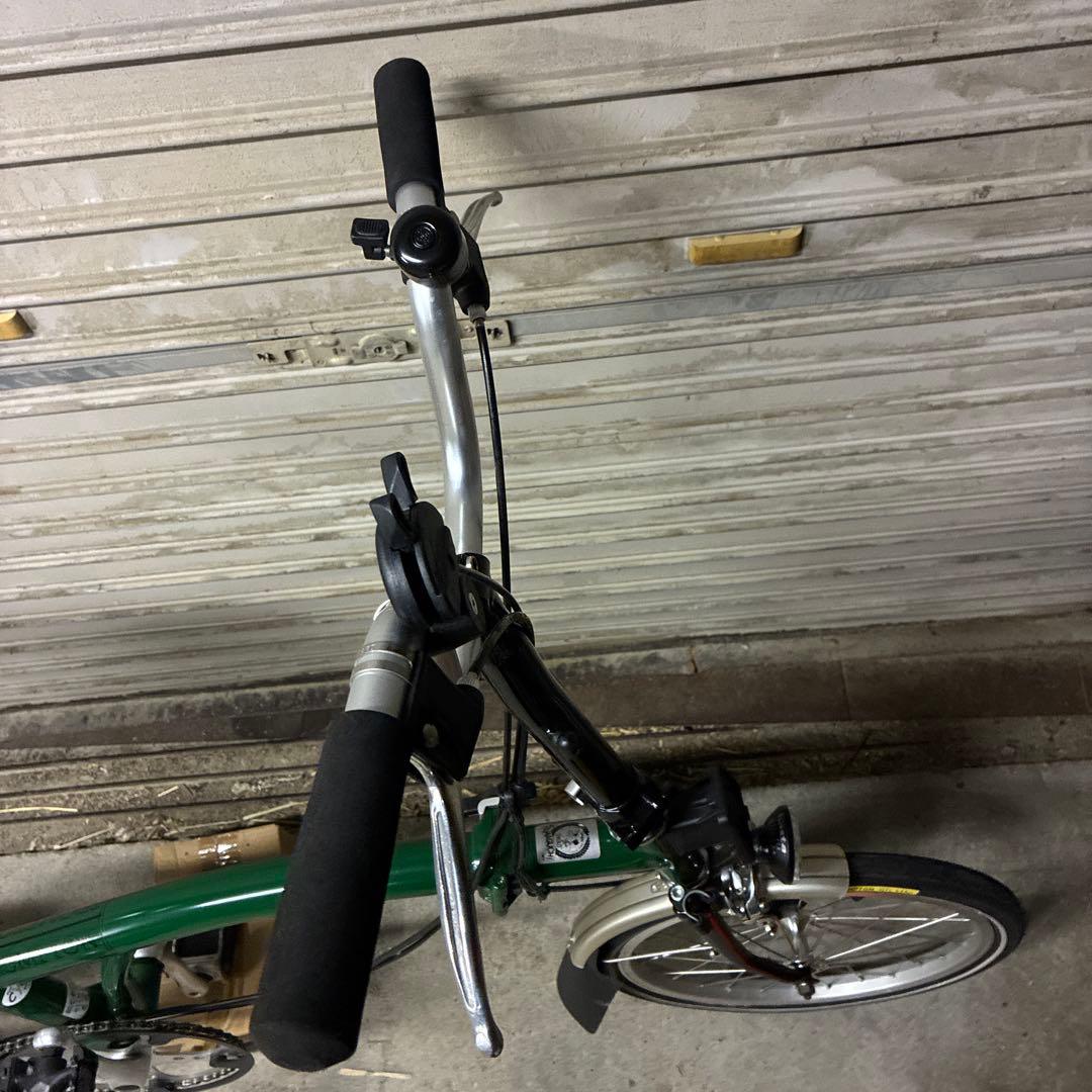 走行極小　ブロンプトンM3L 3速 折りたたみ自転車 2008年