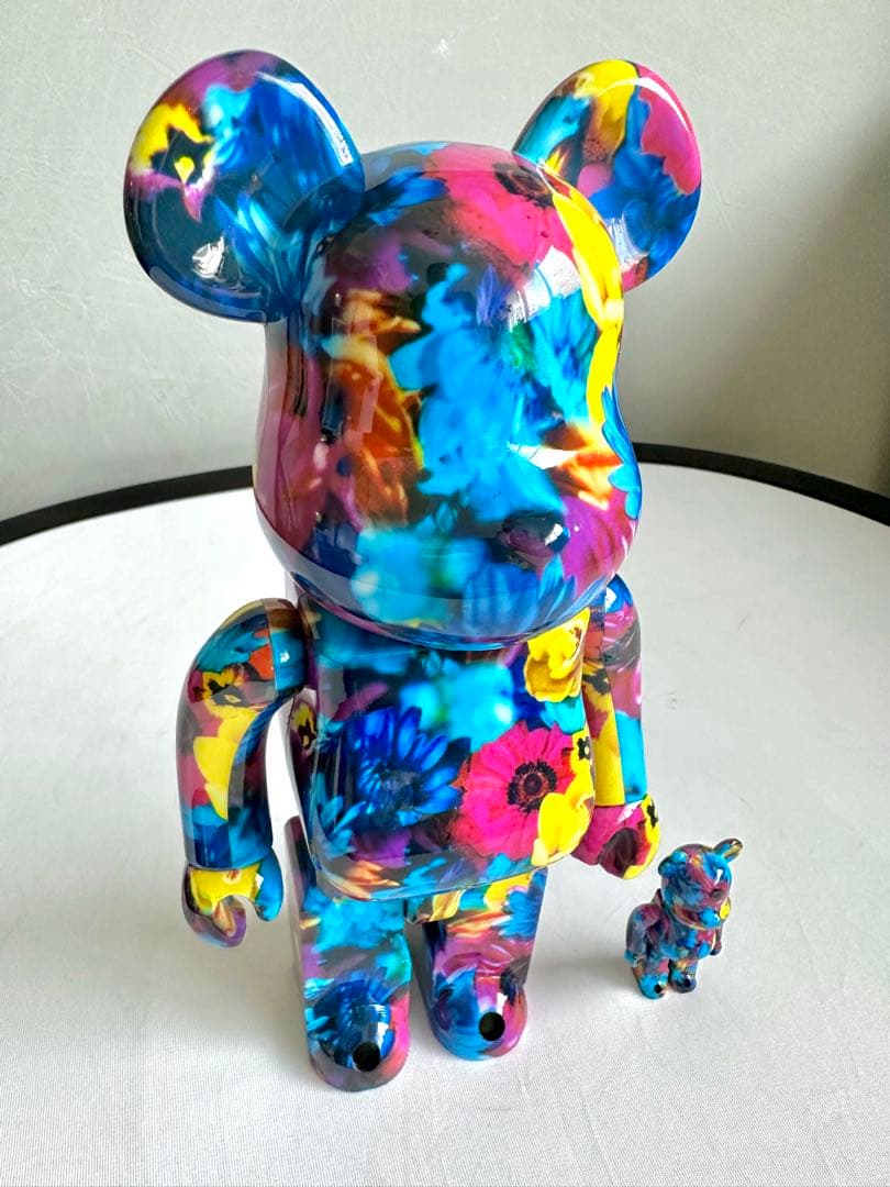 ベアブリック x 蜷川実花 mika ninagawa 400% + 100% ベアブリック