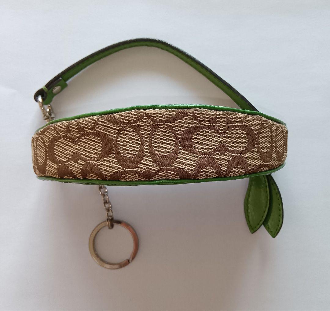 COACH　シグネチャーデイジー柄ケース キーケース　レア