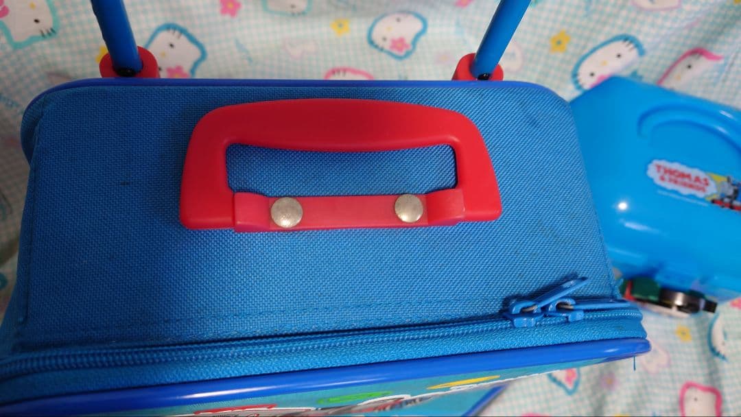 セット きかんしゃトーマス キャリーバック ティッシュ ポップコーンバゲット他