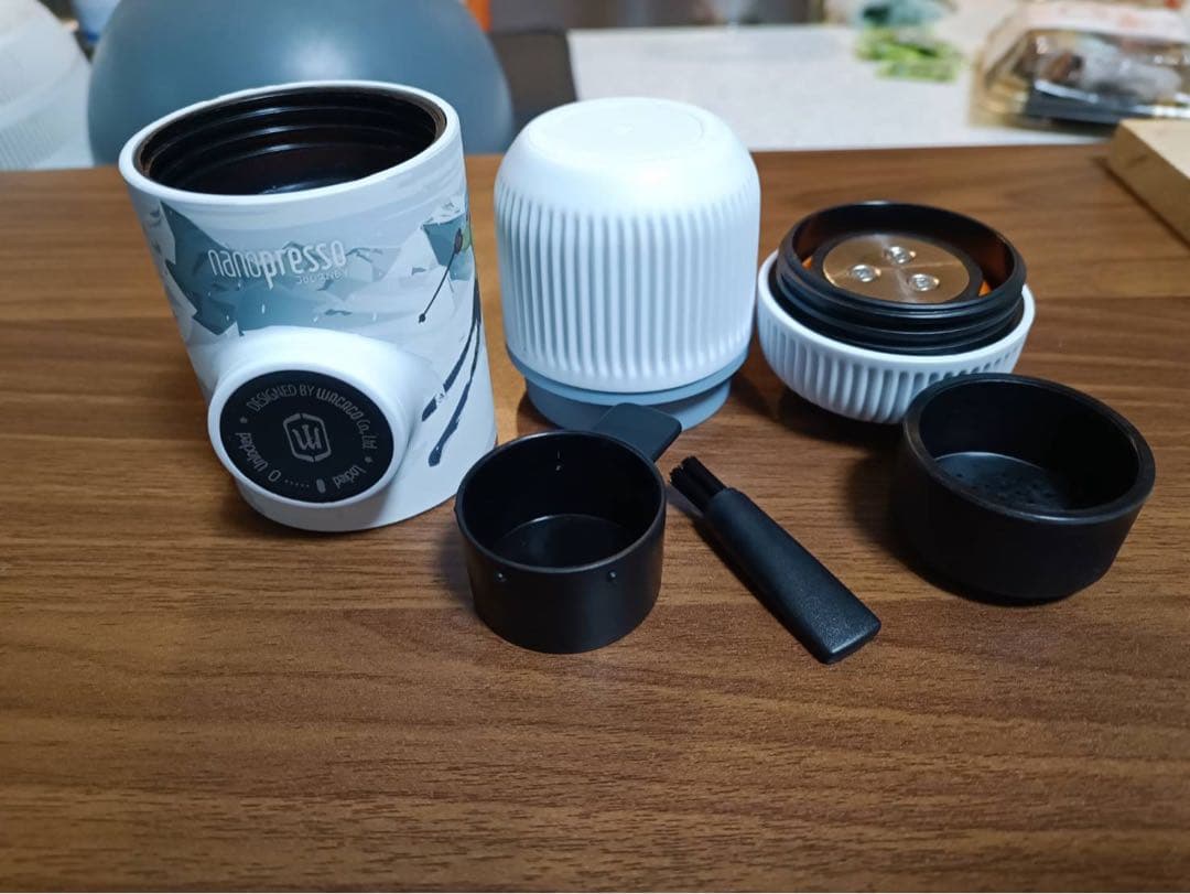 WACACO NANOPRESSO ホワイト 収納ケース付き WACACO NANOPRESSO