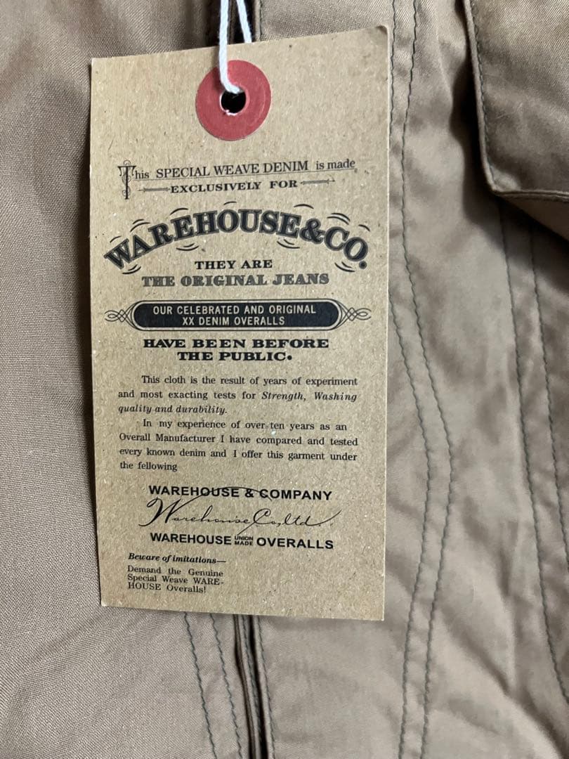 warehouse ハンティングジャケット