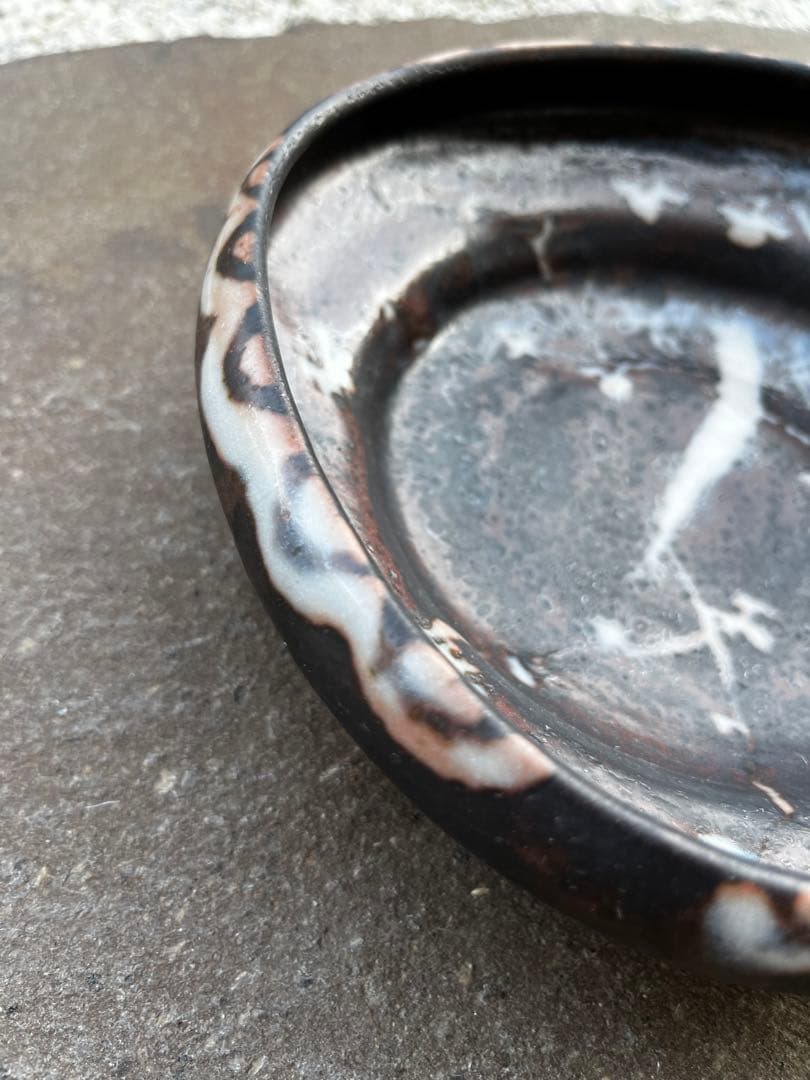 茶道具 備前焼 灰器 中村正彦作