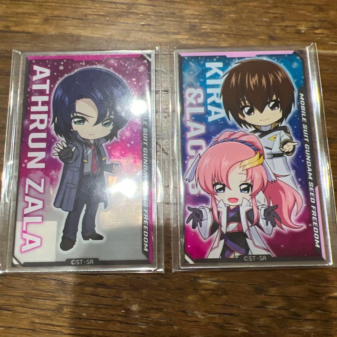 現在入手不可　限定　ガンダムSEED検定　満点　カード　5種コンプリートセット