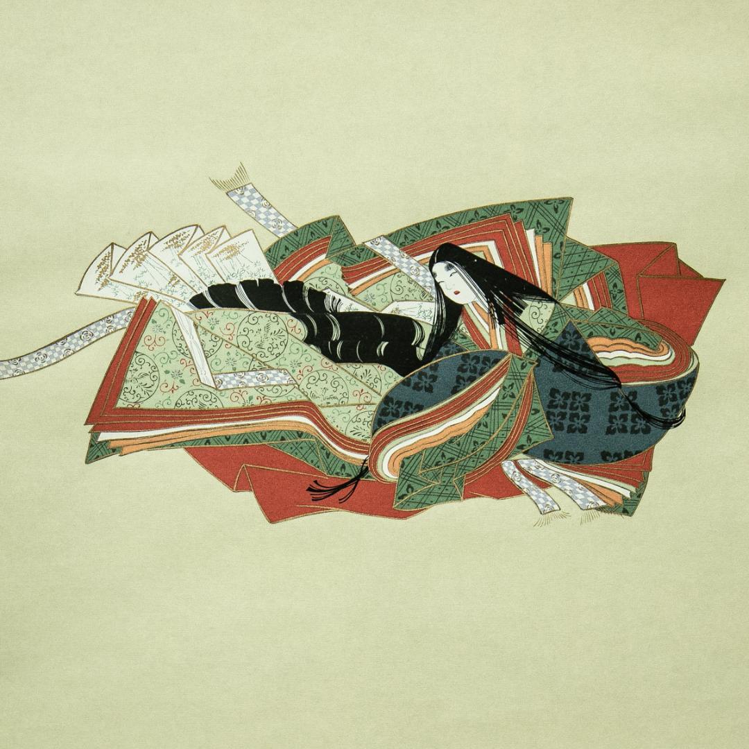 掛軸-1722　佐竹本三十六歌仙　斎宮女御　紀貫之　小大君　伊藤嘉晃監修　復刻