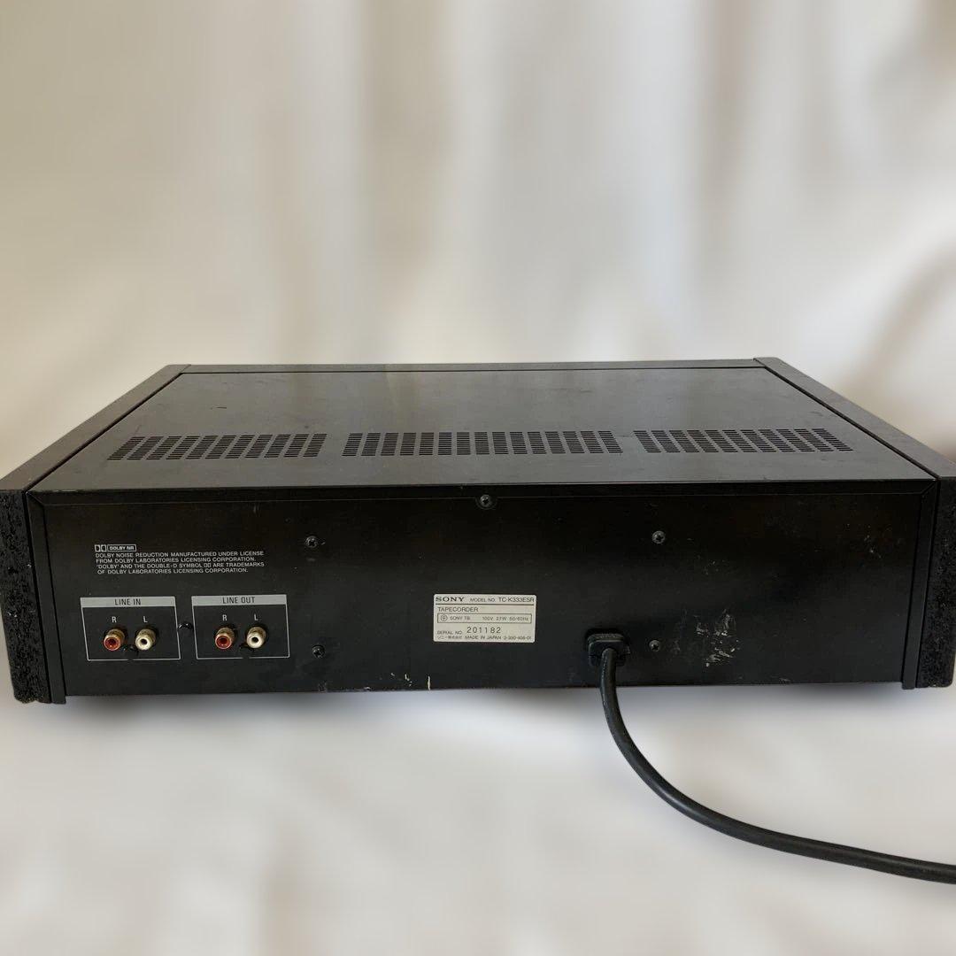 SONY tc-k333ESR 3ヘッドカセットデッキ ジャンク