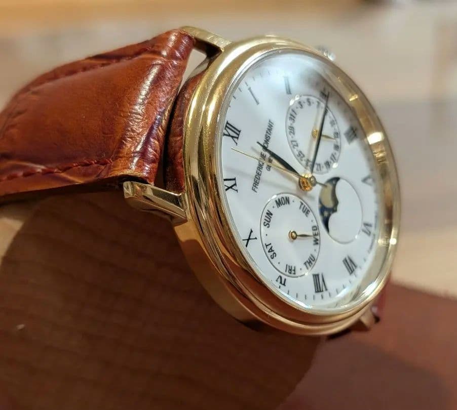 購入時フルメンテナンス済美品 フレデリックコンスタント 腕時計 ボーイズサイズ
